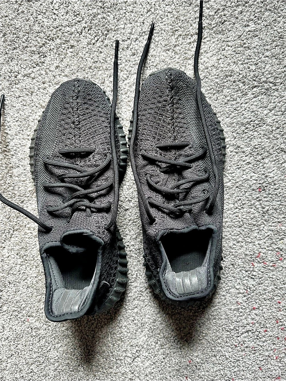adidas Yeezy Boost 350 Black Sneakers